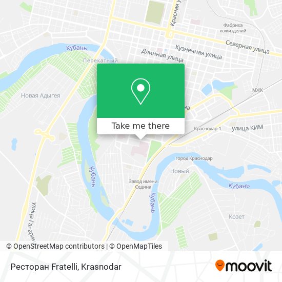 Ресторан Fratelli map