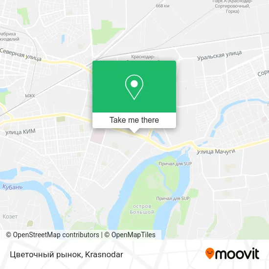 Цветочный рынок map