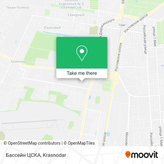 Бассейн ЦСКА map