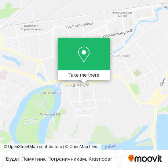 Будет Памятник Пограничникам map