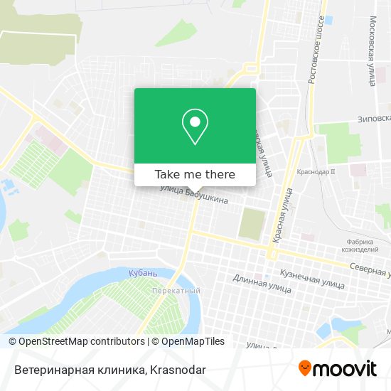 Ветеринарная клиника map