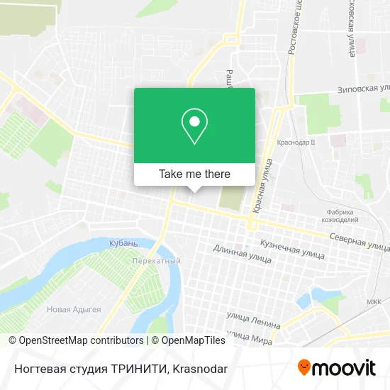 Ногтевая студия  ТРИНИТИ map