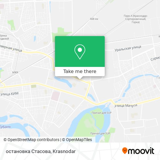 остановка Стасова map