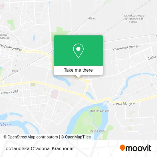 остановка Стасова map