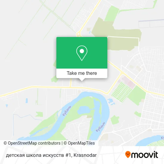 детская школа искусств #1 map