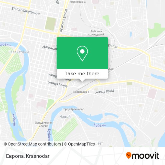 Европа map