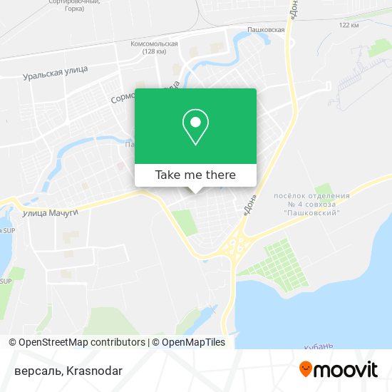 версаль map