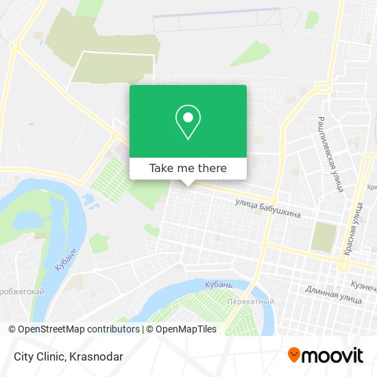 City Clinic map