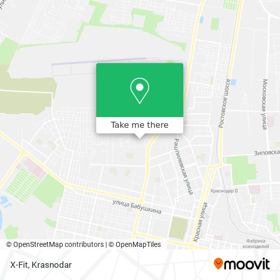 X-Fit map