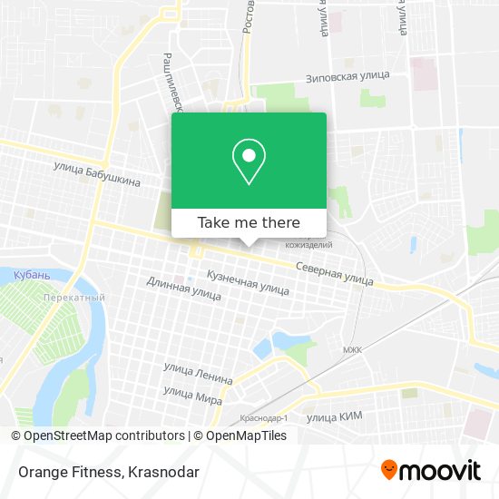 Orange Fitness map