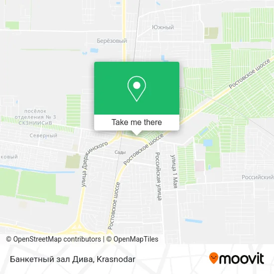 Банкетный зал  Дива map