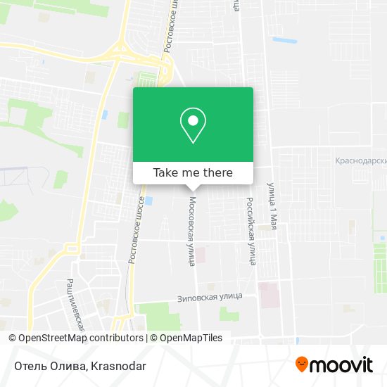 Отель Олива map