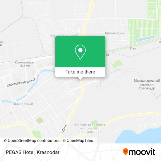 PEGAS Hotel map