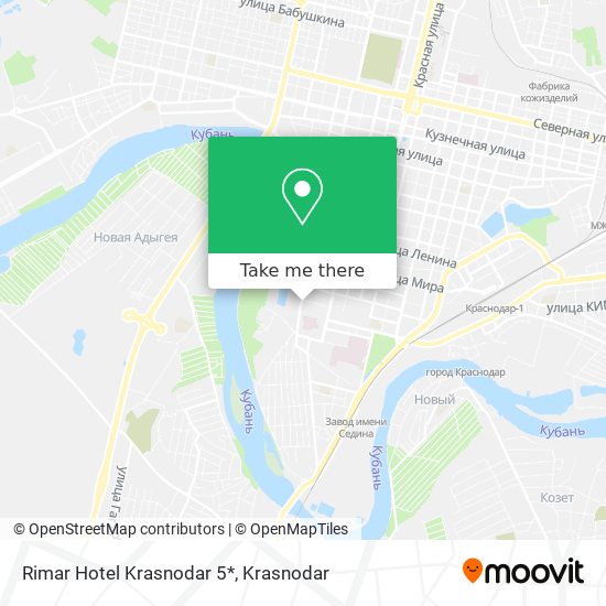 Rimar Hotel Krasnodar 5* map