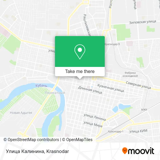 Улица Калинина map