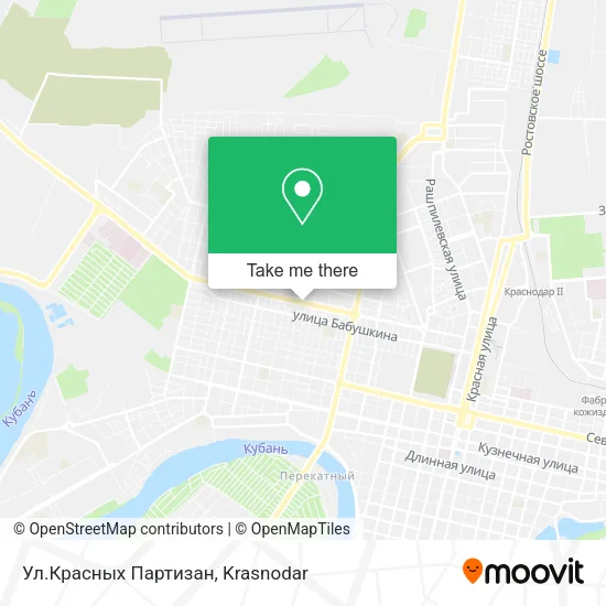 Ул.Красных Партизан map