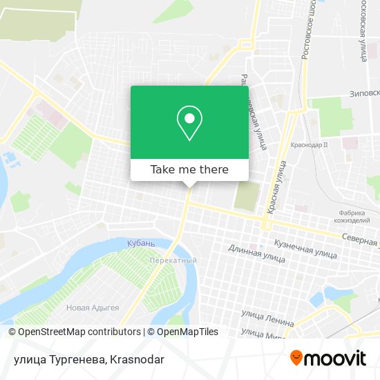 улица Тургенева map