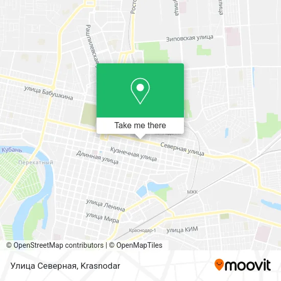 Улица Северная map