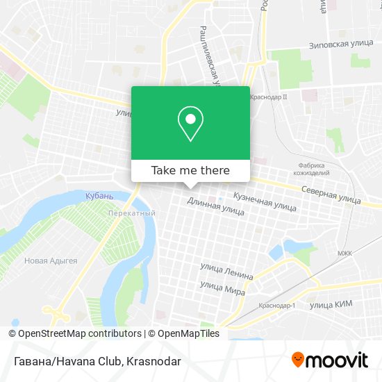 Гавана/Havana Club map