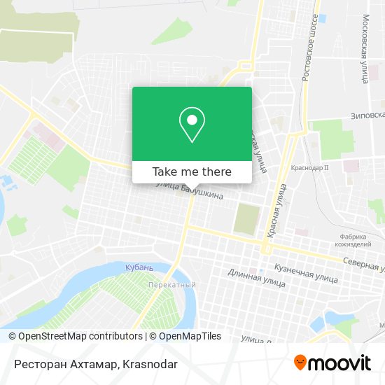Ресторан Ахтамар map