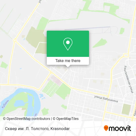 Сквер им. Л. Толстого map