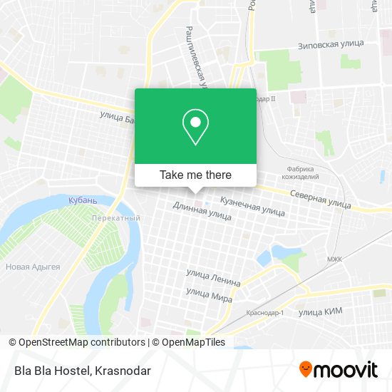 Bla Bla Hostel map