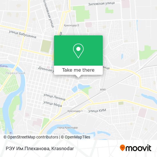 РЭУ Им.Плеханова map