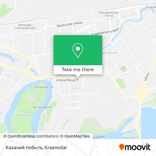Казачий побыть map