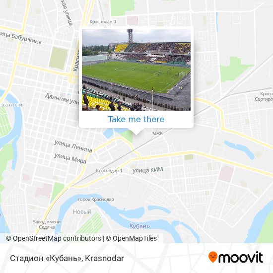 Стадион «Кубань» map