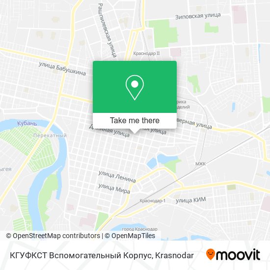 КГУФКСТ Вспомогательный Корпус map