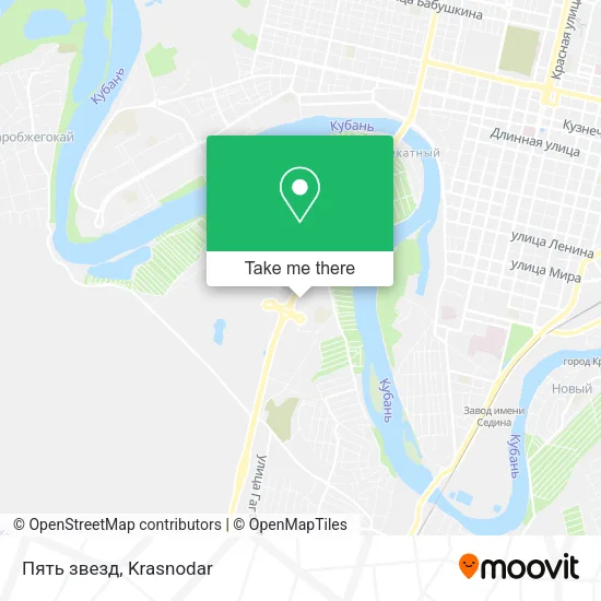 Пять звезд map