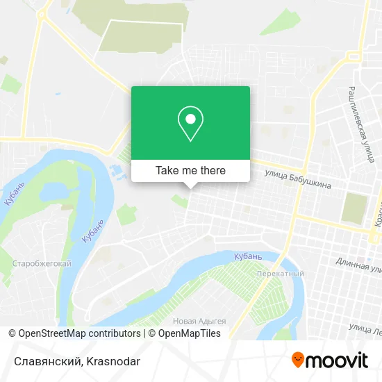 Славянский map