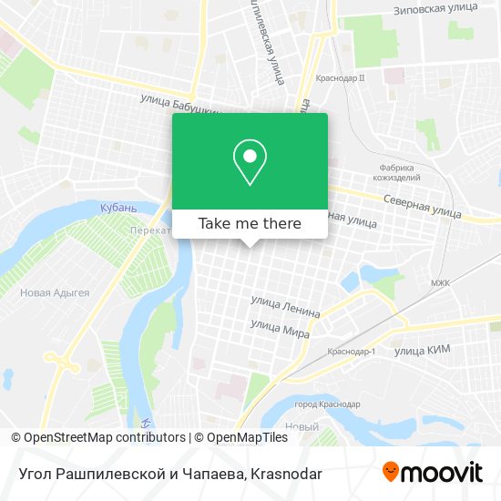 Угол Рашпилевской и Чапаева map