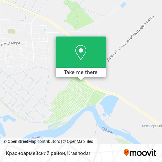 Красноармейский район map