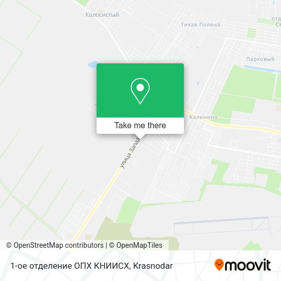 1-ое отделение ОПХ КНИИСХ map