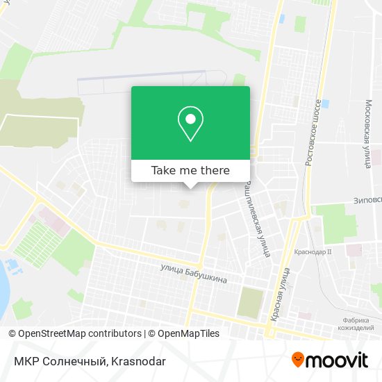 МКР Солнечный map