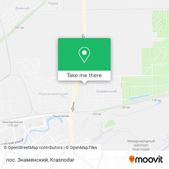 пос. Знаменский map