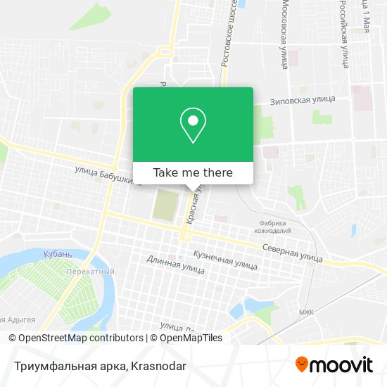 Триумфальная арка map