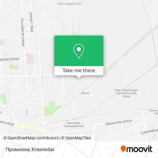 Промзона map