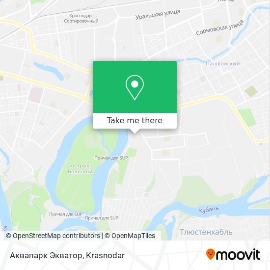 Аквапарк Экватор map
