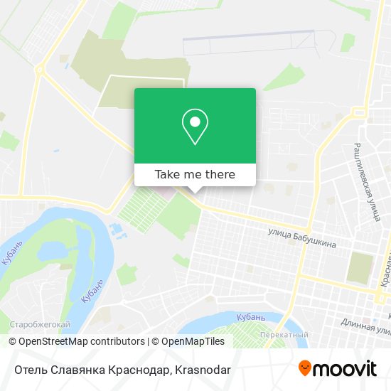 Отель Славянка Краснодар map