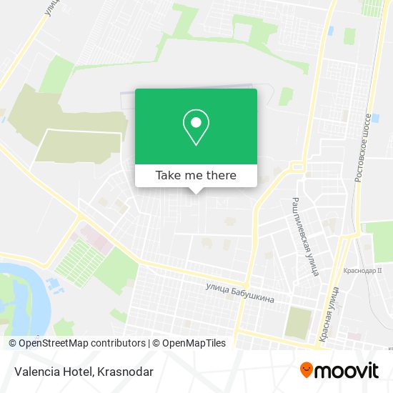 Valencia Hotel map