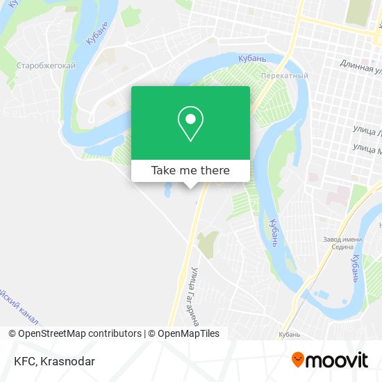 KFC map