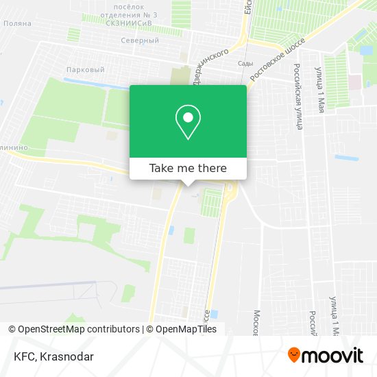 KFC map