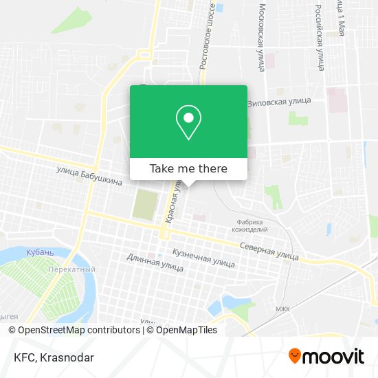KFC map