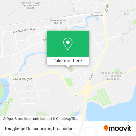 Кладбище Пашковское map
