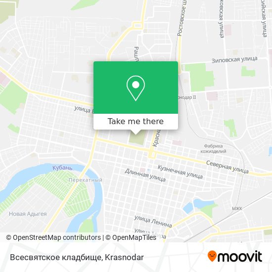 Всесвятское кладбище map