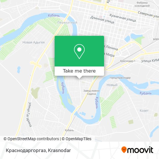 Краснодаргоргаз map