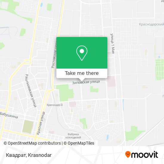 Квадрат map