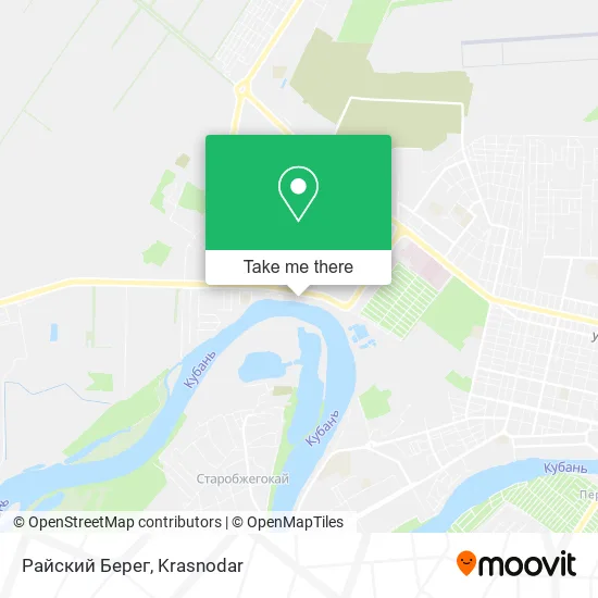 Райский Берег map